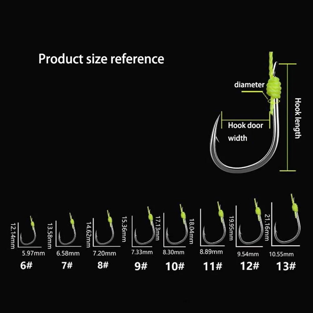 High Carbon Steel Explosion Fishing Hooks 4pcs – Barbed Hook Set Fishing Hooks PLUSH