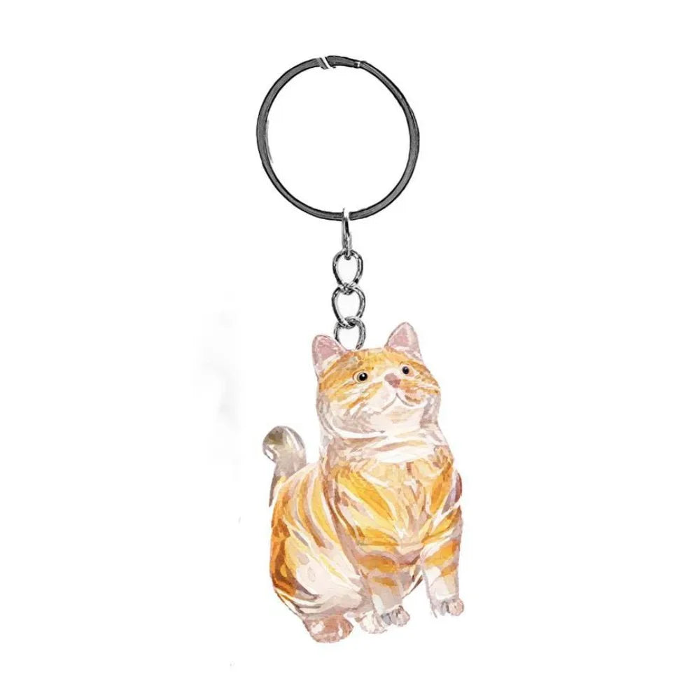 Transparent Cat Hair Storage Capsule Keychain | Pet Keepsake Pet Keepsake Keychain PLUSH Style 3