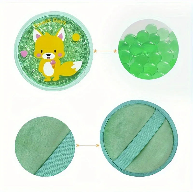 Reusable Cartoon Gel Ice Pack – Dual Hot & Cold Compress Gel Ice Pack PLUSH