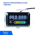 Digital Battery Level Indicator 12V-100V Voltage Meter Display Battery Voltage Meter PLUSH 1pcs