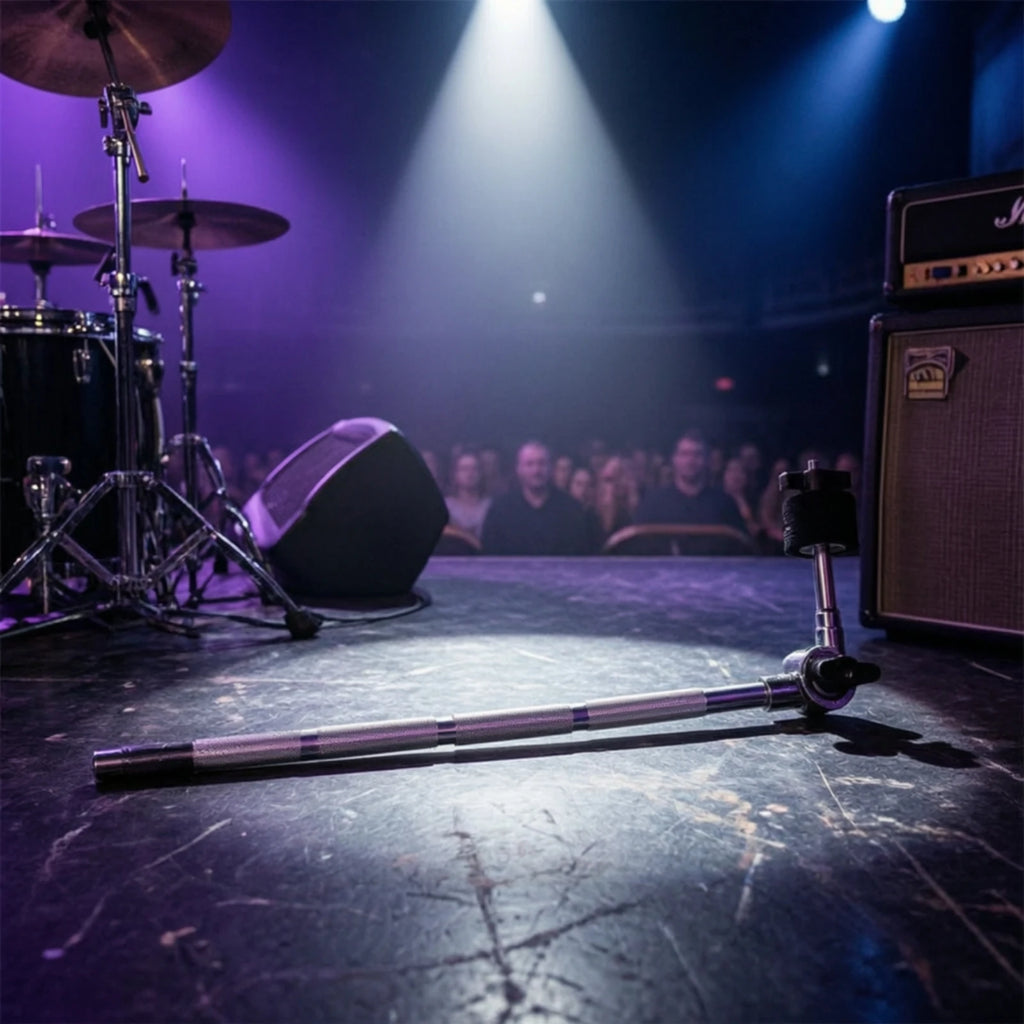 Adjustable Cymbal Stand Extension Arm with Clamp | Heavy Duty Cymbal Extension Arm PLUSH