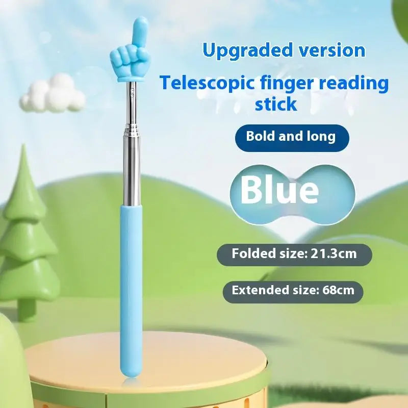 Telescopic Teaching Pointer Stick – Finger Tip Design 68cm Teaching Pointer Stick PLUSH style 7