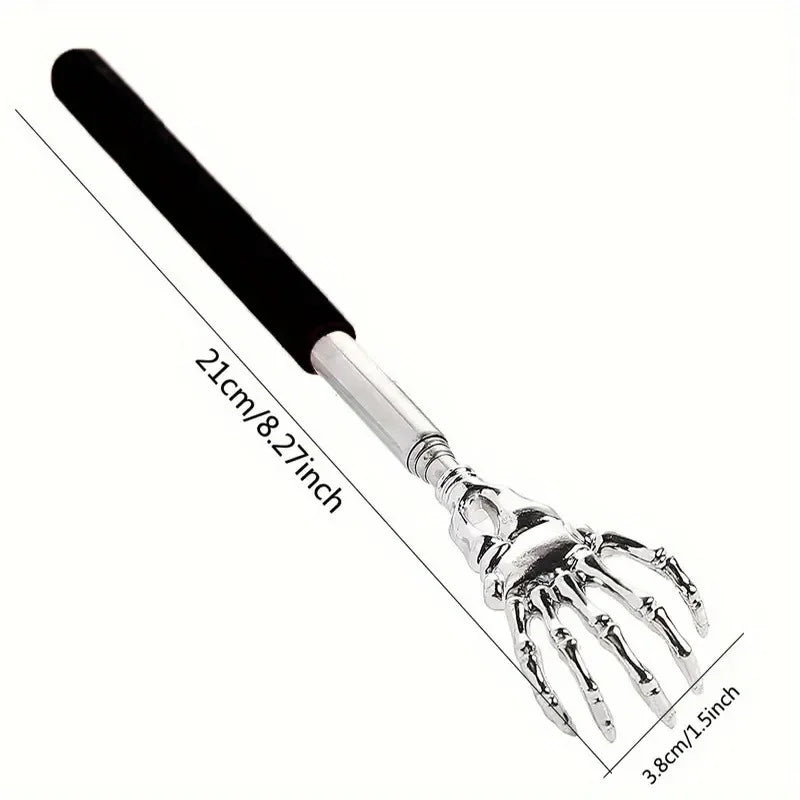 Telescoping Stainless Steel Back Scratcher – People & Pets Back Scratcher PLUSH BALCK No plug