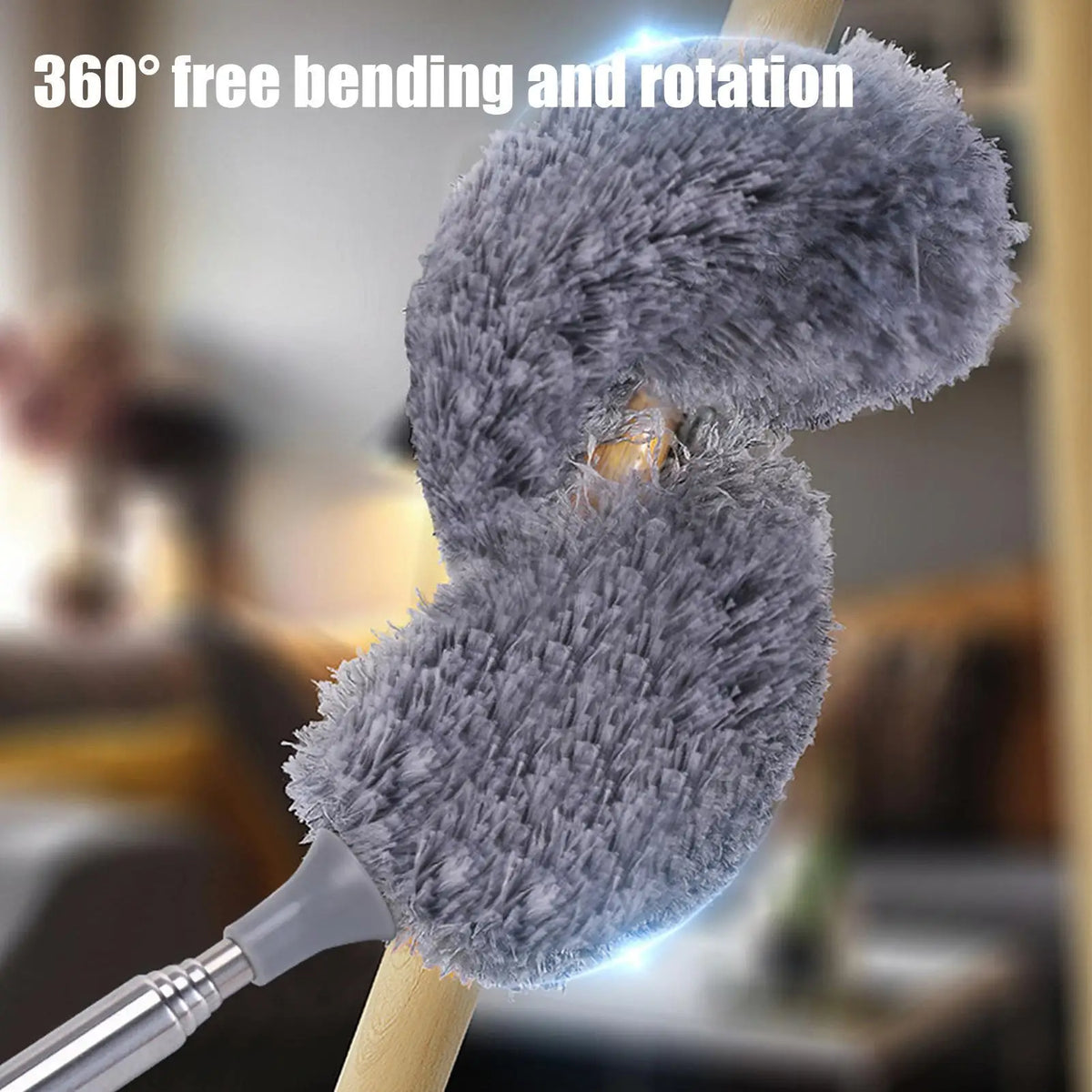 Flexible Telescopic Dusting Brush – Retractable Duster Telescopic Duster PLUSH