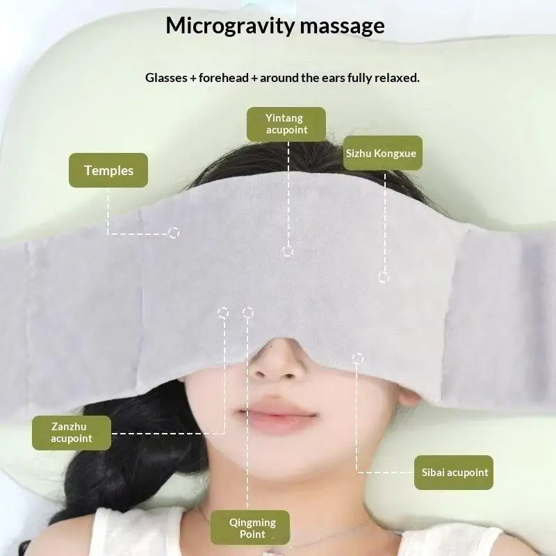 Weighted Gravity Eye Mask – Light-Blocking Sleep Mask for Men & Women Weighted Sleep Mask PLUSH