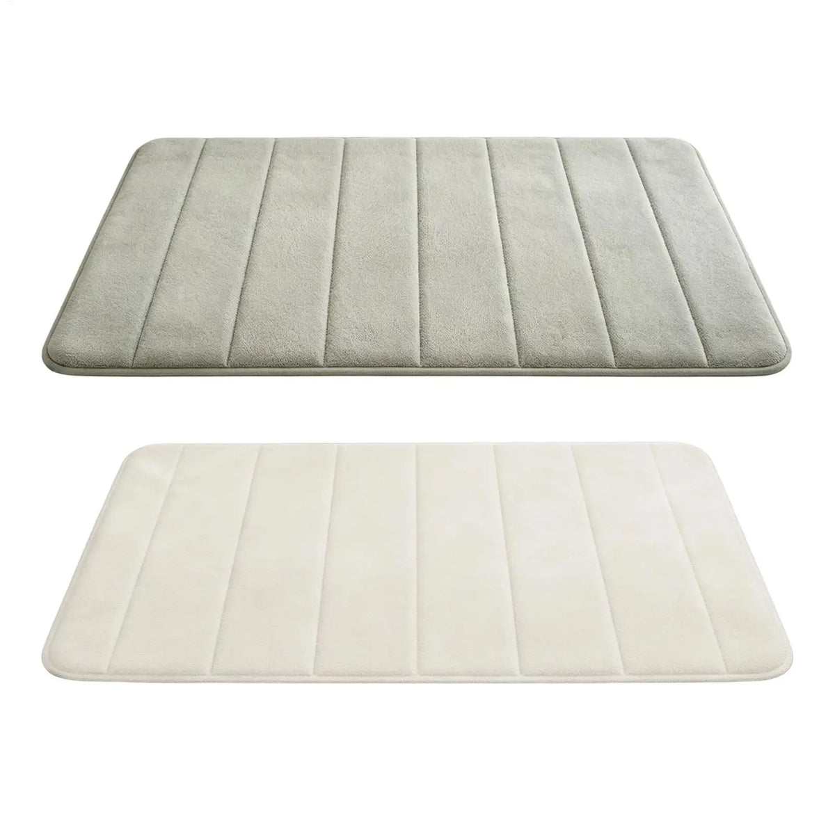 Absorbent Non-Slip Bath Mat – Soft Fleece Bathroom Rug Bath Mat PLUSH