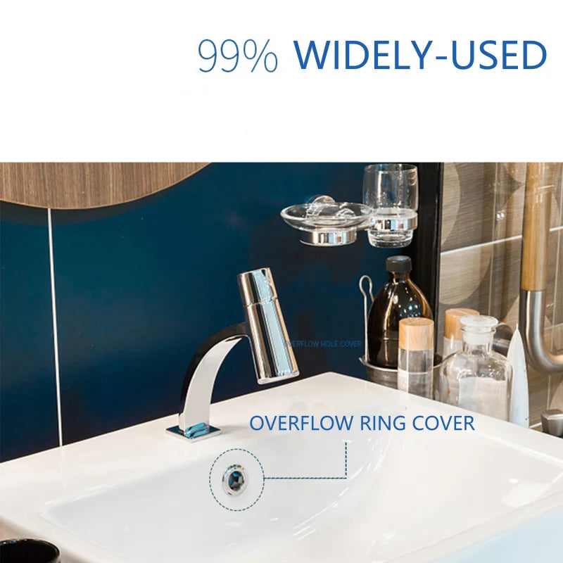 3-Piece Sink Overflow Rings – Kitchen & Bathroom Accessories Sink Overflow Rings PLUSH