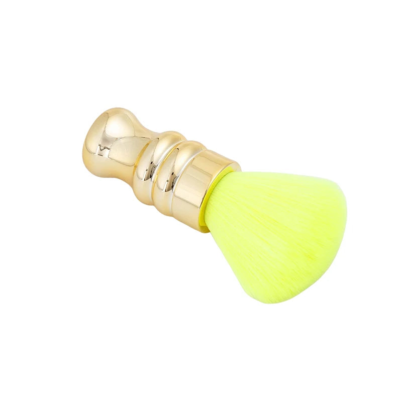 Gold Barber Neck Duster Brush – Soft Hair & Beard Cleaner Barber Neck Duster Brush PLUSH