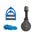 Over-Door Shoulder Pulley Exercise System – Upper Limb Trainer Shoulder Pulley Trainer PLUSH Blue