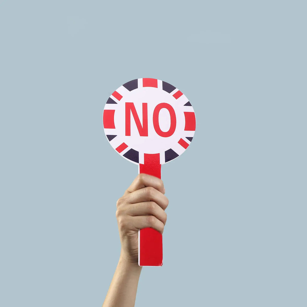 Yes No Voting Paddles Set – Classroom Teacher Judging Tool Classroom Voting Paddles PLUSH