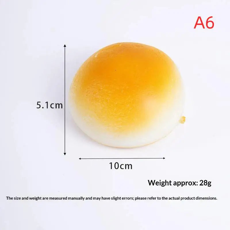 Milk Bread Slow Rising Squeeze Toy – Soft Fidget Squishy Squishy Fidget Toy PLUSH A6