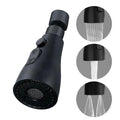 3-in-1 Kitchen Faucet Extender – 720° Swivel Sprayer Faucet Extender PLUSH 1Pc Black
