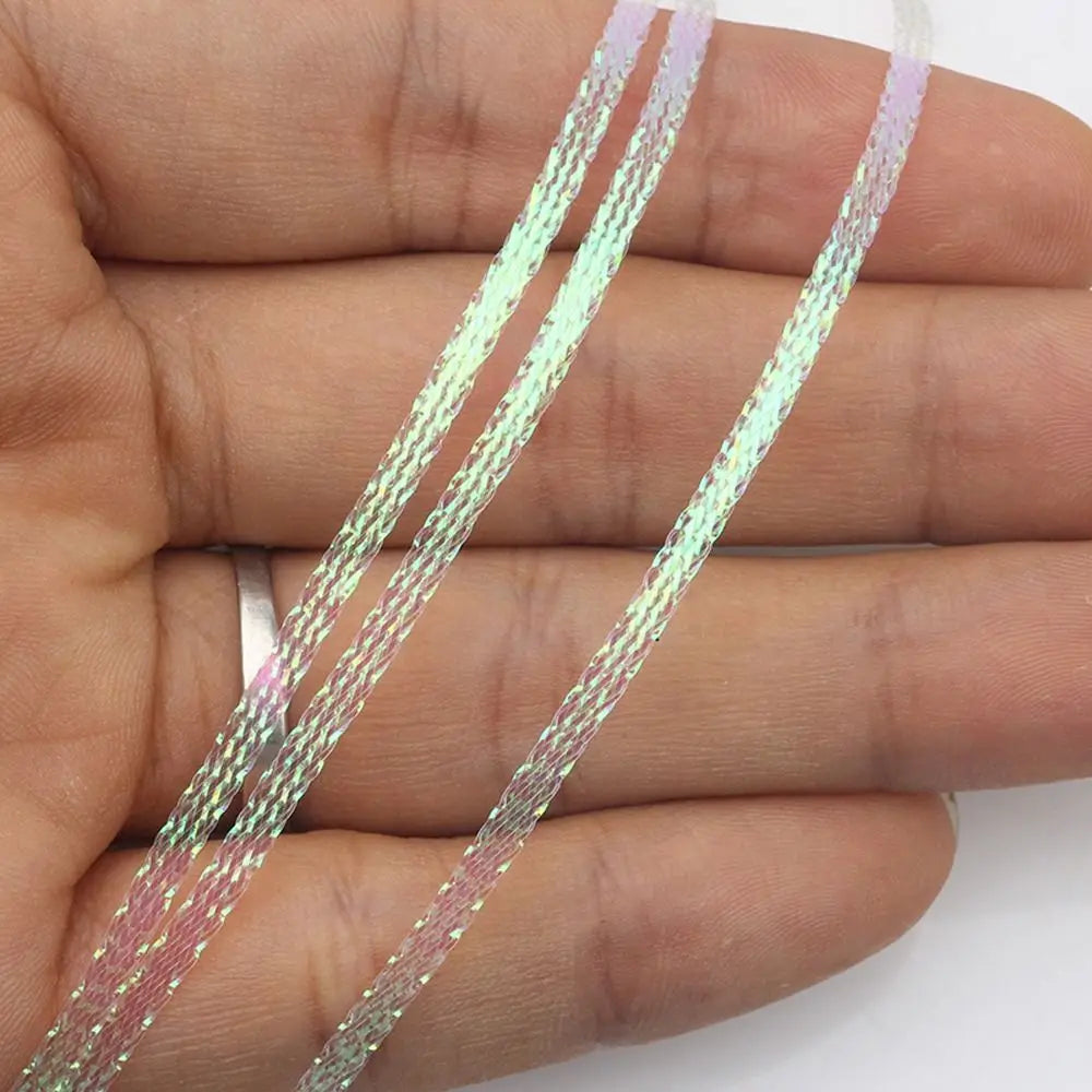 Iridescent Fish-Scale Flash Strands 3mm 8m – Fly Tying Material Fly Tying Material PLUSH