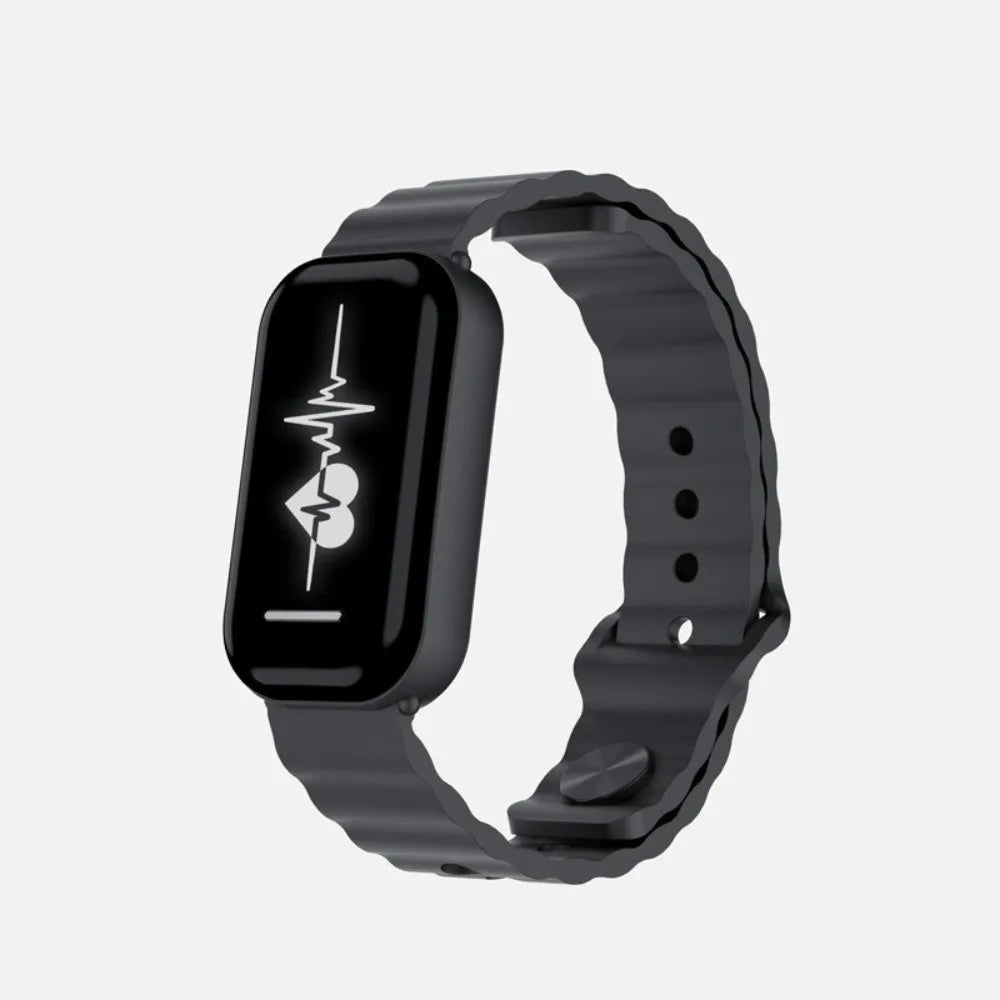 Anti-Static Silicone Wristband – Adjustable 27cm Buckle Bracelet Anti-Static Wristband PLUSH Black 4