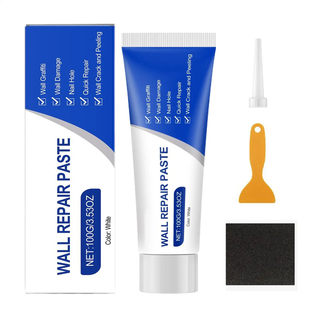 Wall Repair Cream Kit with Scraper – Waterproof & Mould-Proof Wall Repair Kit PLUSH