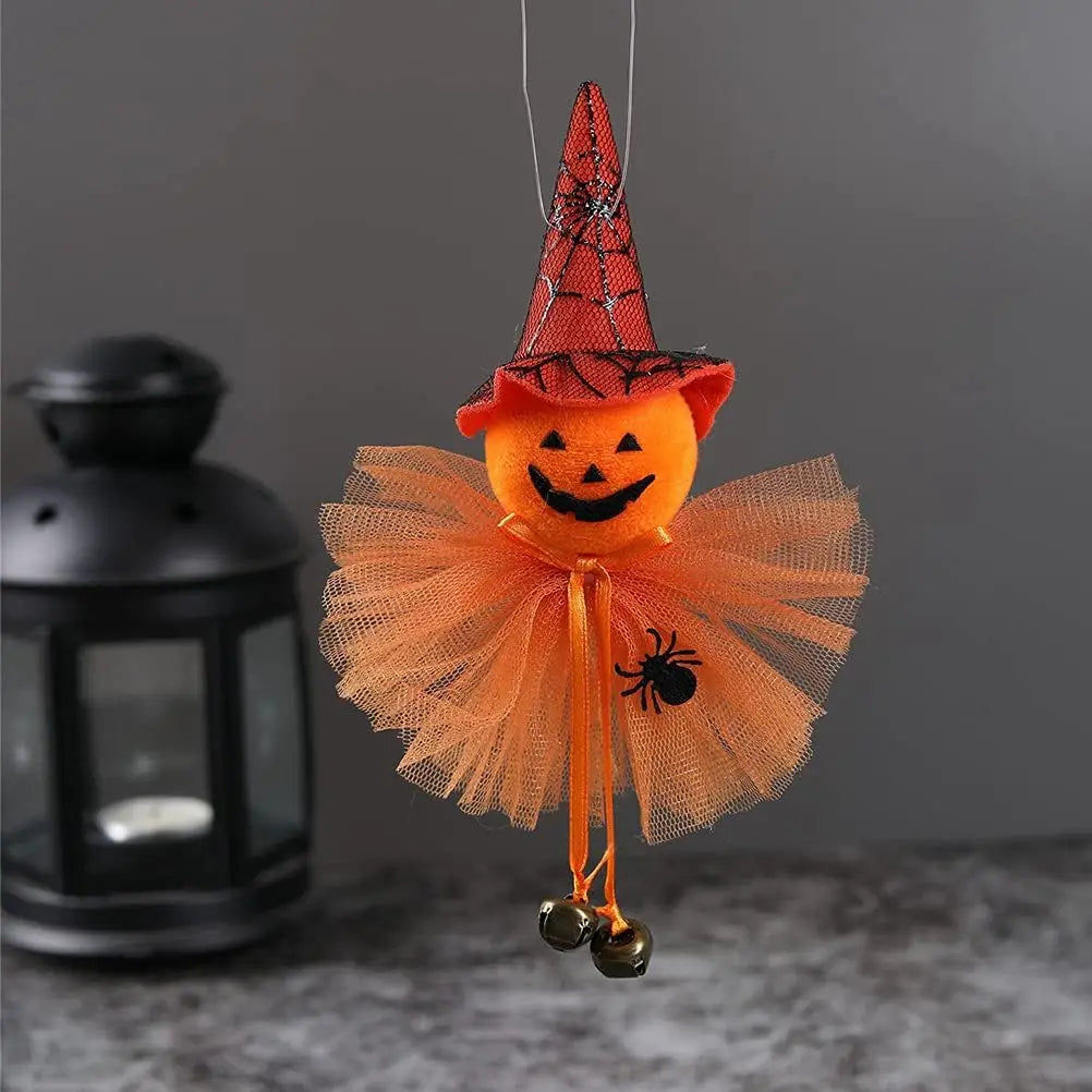 Halloween Hanging Ghost Pumpkin Witch Decoration Kit Halloween Hanging Decor PLUSH