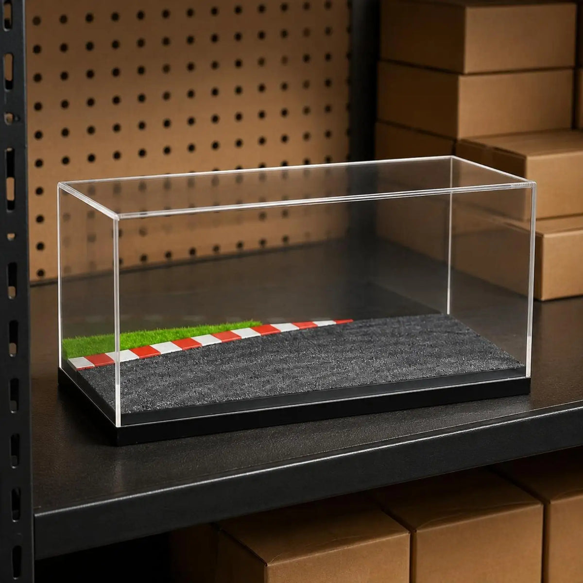 1:64 Scale Car Display Case – Clear Acrylic Showcase Box Model Car Display Case PLUSH