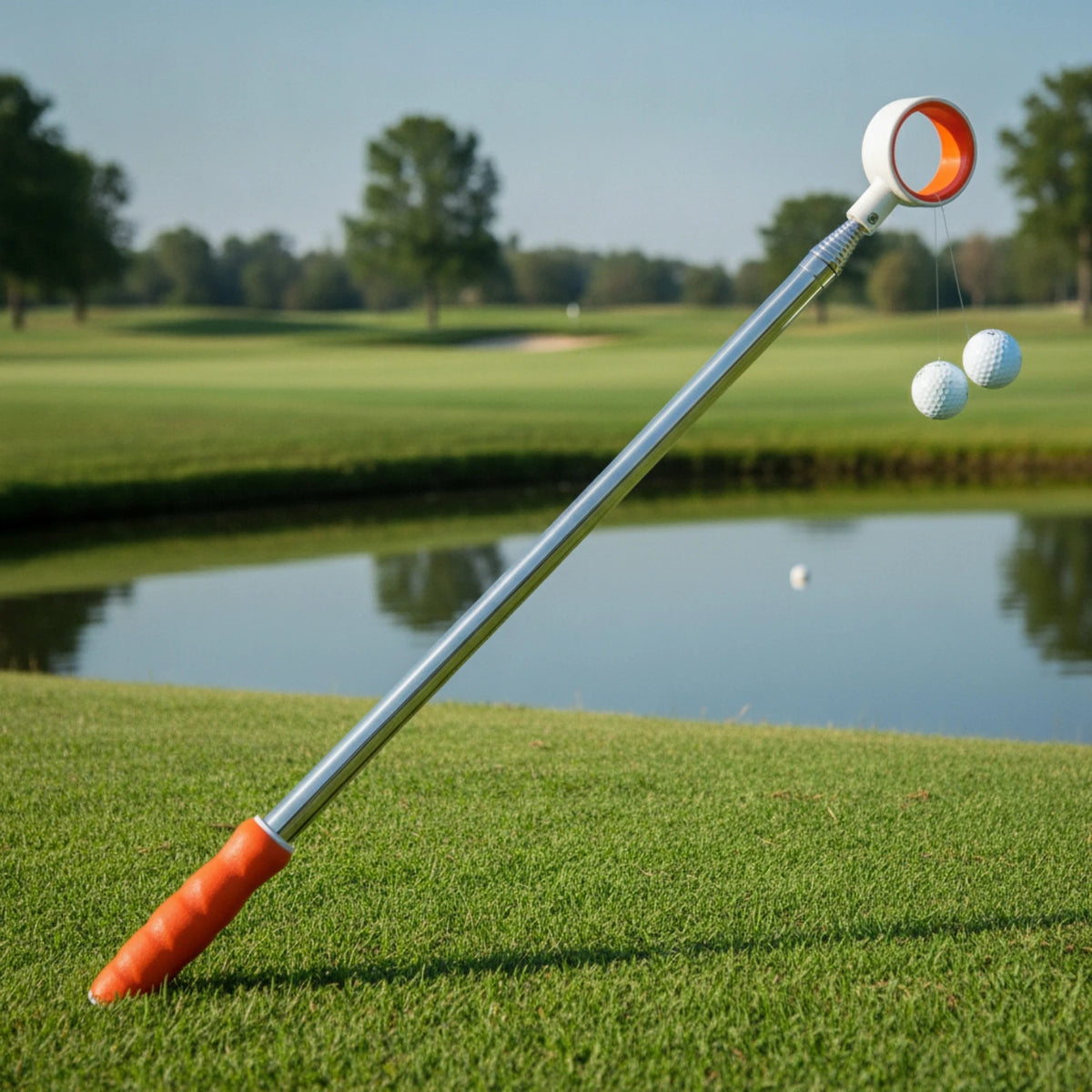 Retractable Telescopic Golf Ball Retriever – Compact Tool Golf Ball Retriever PLUSH