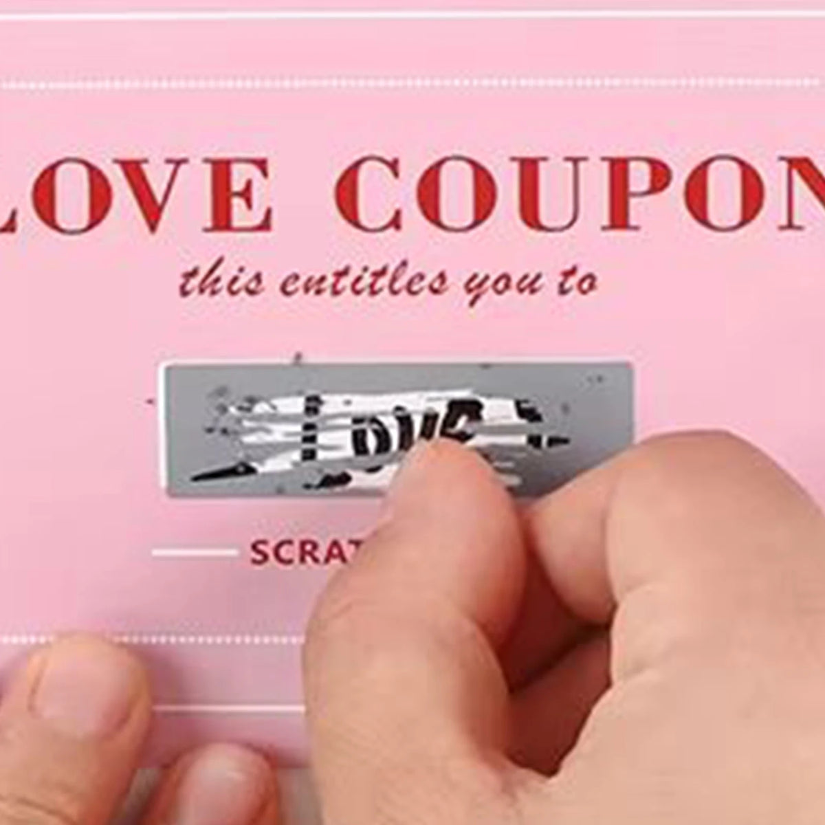 20-Pack Scratch-Off Love Coupons | Couples Gift Card Set Couples Gift Card Set PLUSH