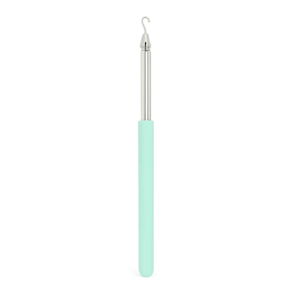 Retractable Bracelet Fastener Helper Tool – Stainless Steel Jewelry Helper Tool PLUSH Green
