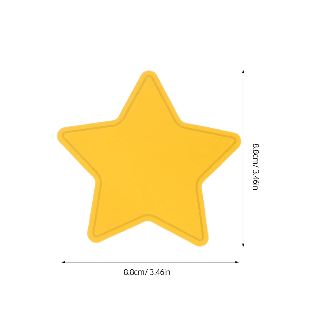 108pcs Colorful Star Cutouts – Bulletin Board & Party Décor Paper Star Cutouts PLUSH