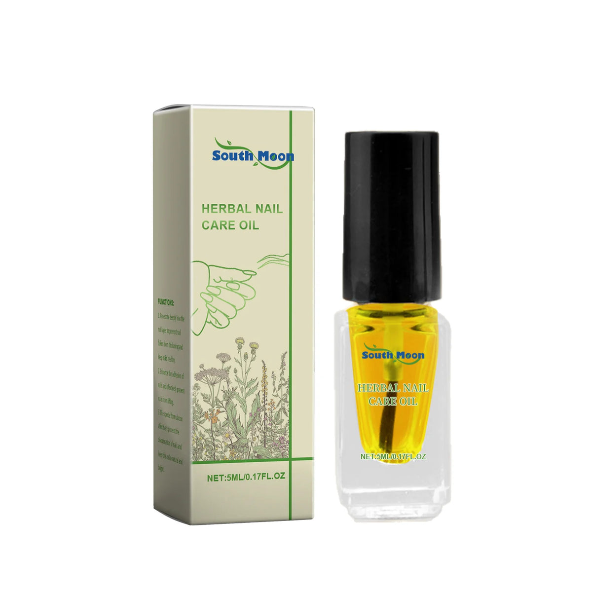 South Moon Herbal Nail Cuticle Oil – Nourishing 5ml Nail Cuticle Oil PLUSH 5ml Boxed