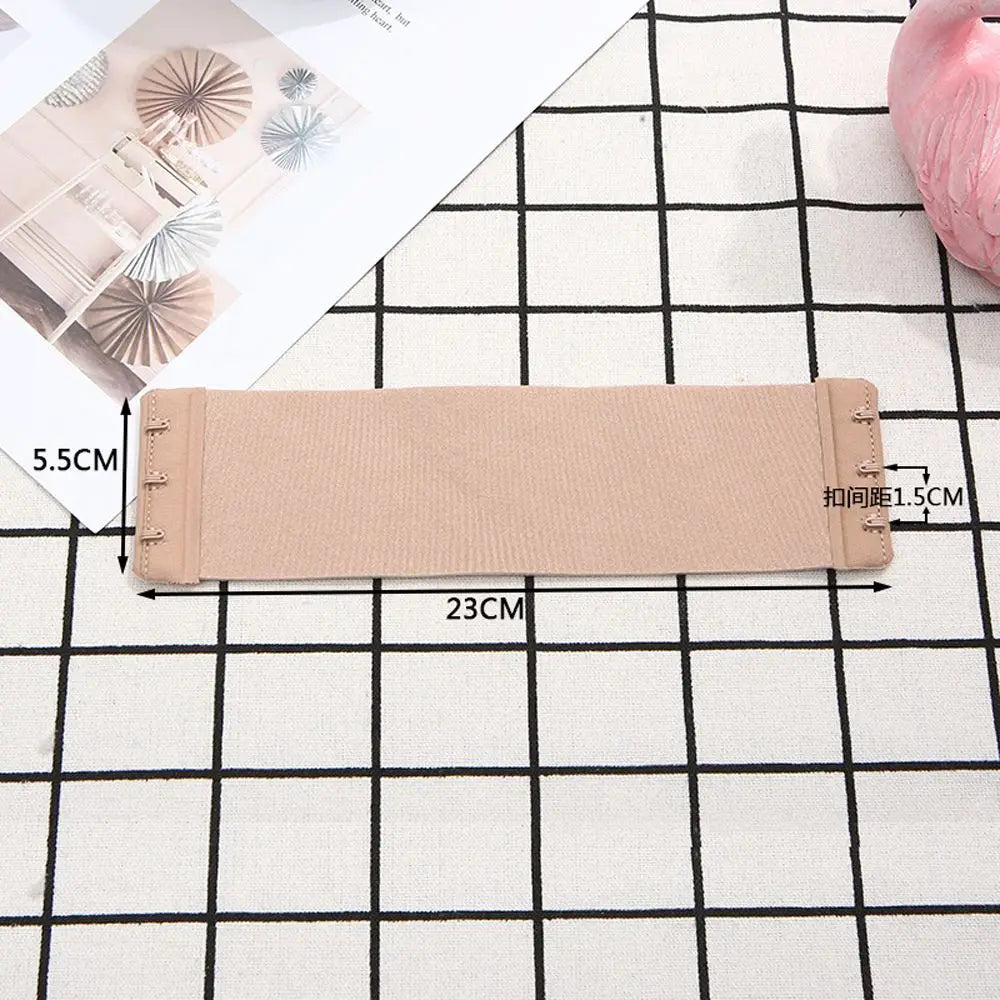 Adjustable Elastic Bra Extender – Non-Slip Transparent Band Bra Extender PLUSH