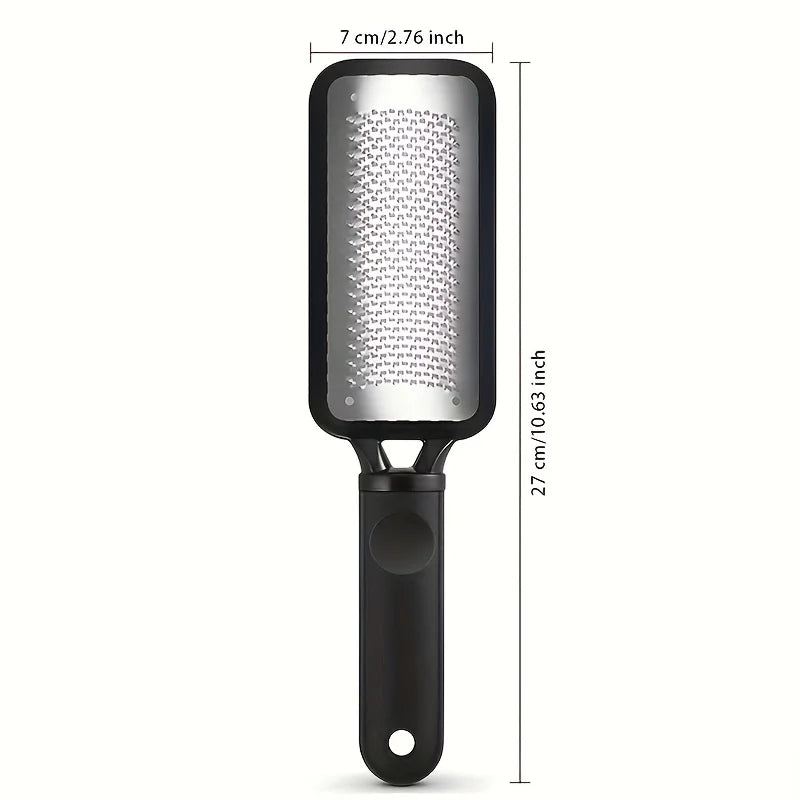 Ouriner Double-Sided Stainless Steel Foot File Pedicure Tool Foot File PLUSH