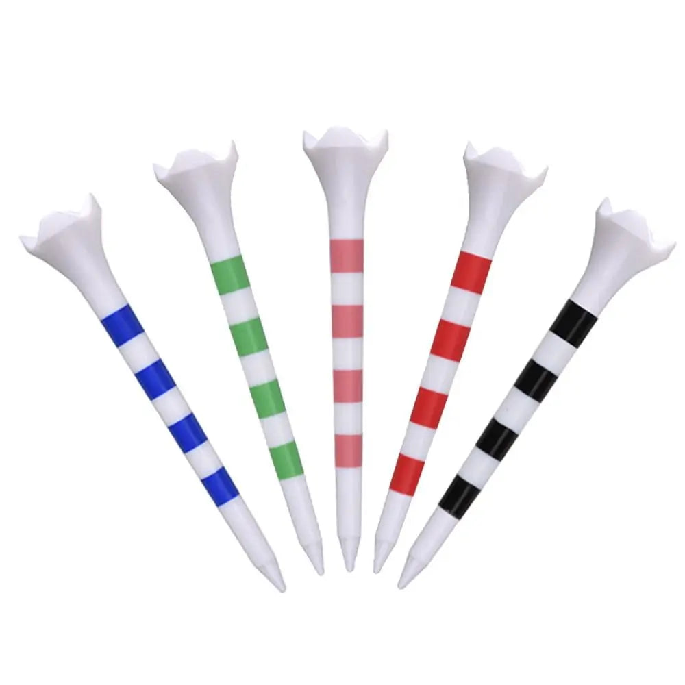 20pcs Colorful Golf Tees 70/83mm – Durable ABS Practice Set Golf Tees Set PLUSH