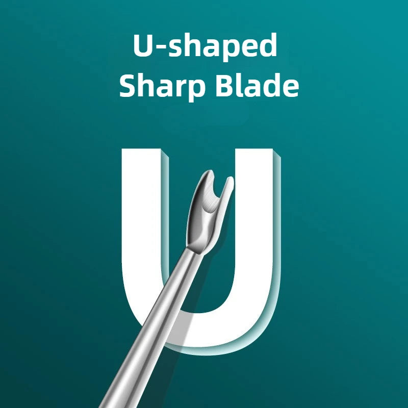 Stainless Steel Cuticle Pusher & Remover | Nail Manicure Tool Cuticle Pusher Tool PLUSH