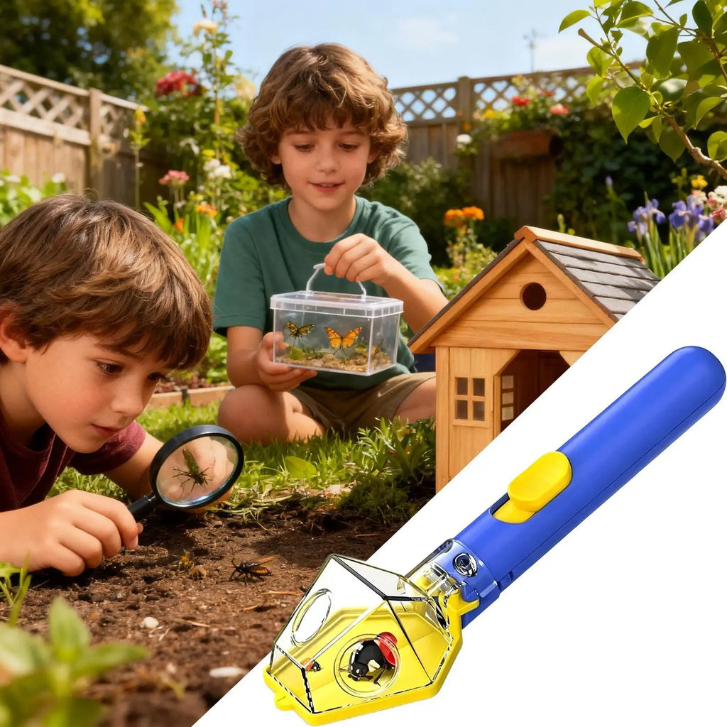 Kids Insect Catcher Bug Observer Toy – Outdoor Explorer Kids Nature Explorer Toy PLUSH