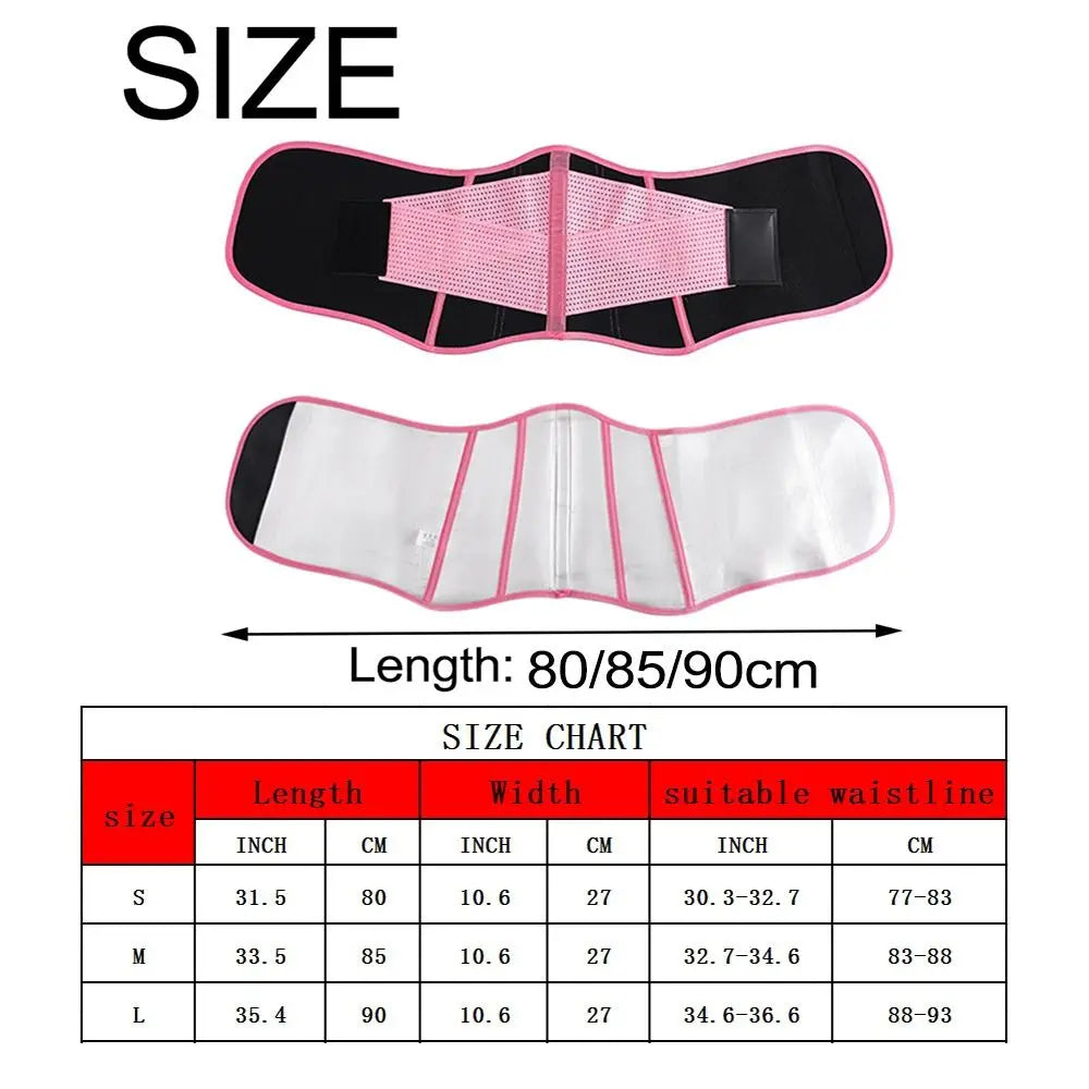 Adjustable Waist Trainer Belt – Breathable Lumbar Support Corset Waist Trainer Belt PLUSH