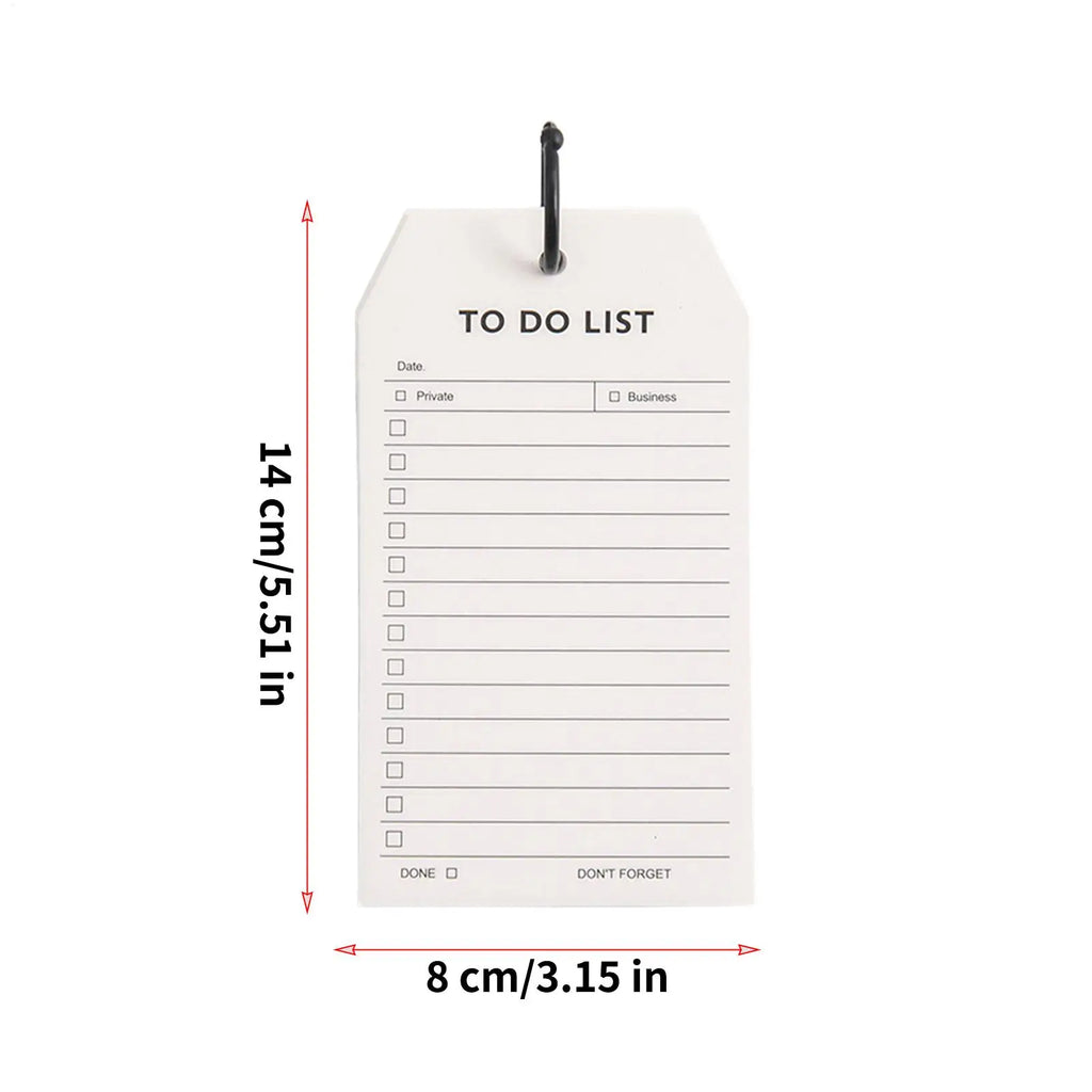 52-Sheet Cute To-Do List Memo Pad – Portable Mini Notepad Memo Notepad PLUSH