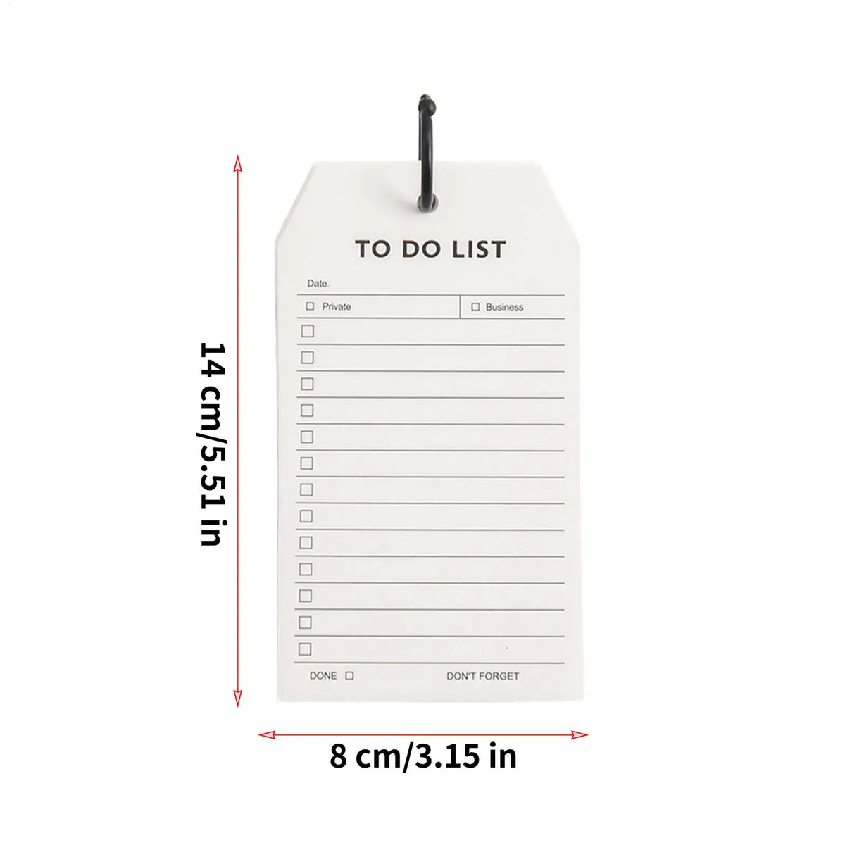 52-Sheet Cute To-Do List Memo Pad – Portable Mini Notepad Memo Notepad PLUSH