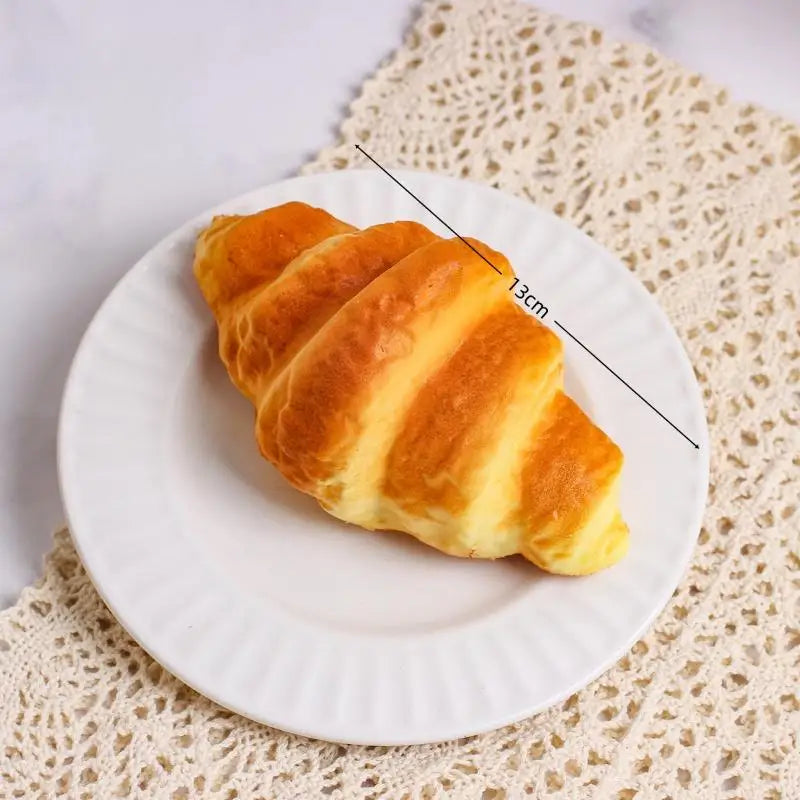 Simulation Bread Squeeze Fidget Toy – Squishy Food Novelty