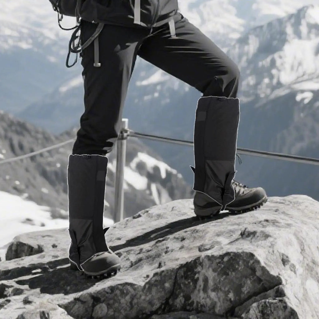 Waterproof Outdoor Gaiters – Hiking Snow Leg Covers Outdoor Gaiters PLUSH