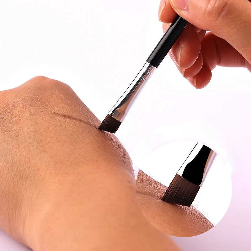 Double-Headed Eyebrow Brush & Eyelash Comb | Makeup Tool Eyebrow Makeup Brush PLUSH