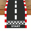 Racing Track Table Runner | Party & Event Décor – 3 Sizes Table Runner PLUSH A 33X275Cm
