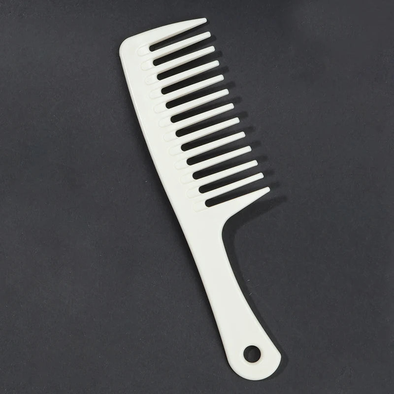 Wide-Tooth, Double-Sided & Steel Needle Comb Set – Anti-Static Hair Comb Set PLUSH Wide teeth