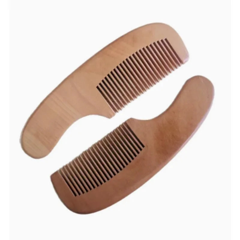 Wooden Baby Hair Brush & Comb – Soft Wool Newborn Scalp Massager Baby Hair Brush PLUSH