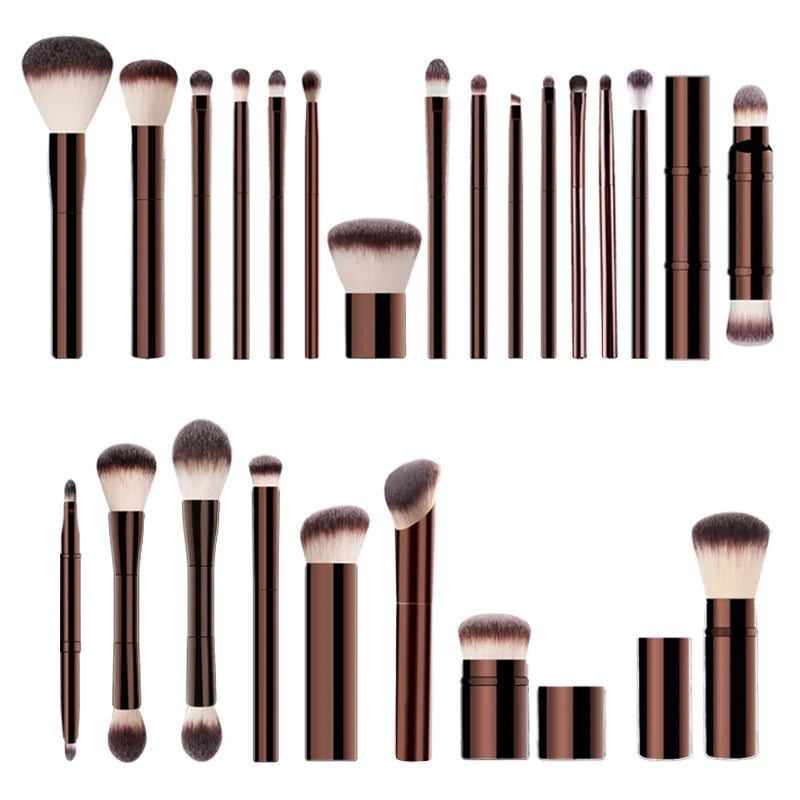 Hourglass 23pc Makeup Brush Set – Full Face Kit HG23 Makeup Brush Set PLUSH