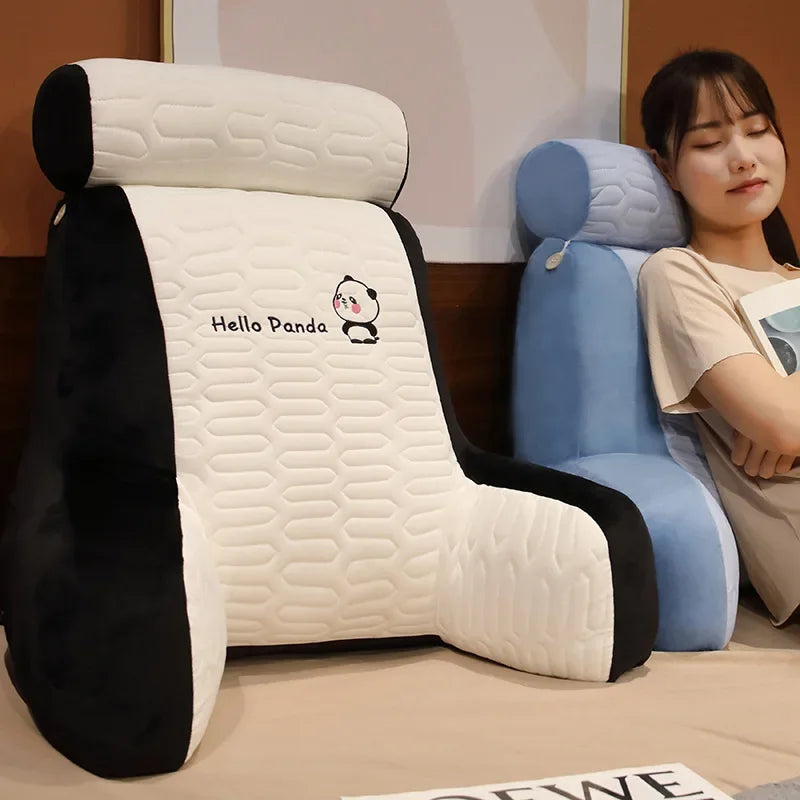 Cartoon Plush U-Shape Lumbar Cushion for Bed & Sofa Lumbar Support Pillow PLUSH