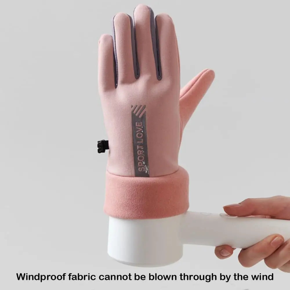Waterproof Touchscreen Winter Gloves – Unisex Anti-Slip Winter Sports Gloves PLUSH