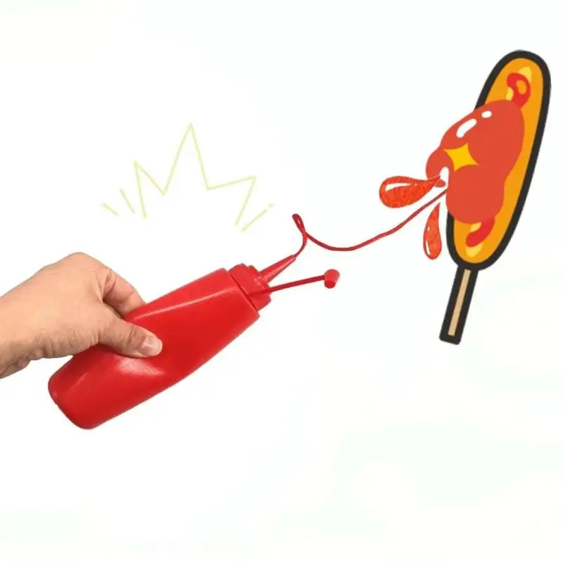 Fake Ketchup Bottle Prank Toy – Funny Gag Gift for All Ages Novelty Prank Toy PLUSH