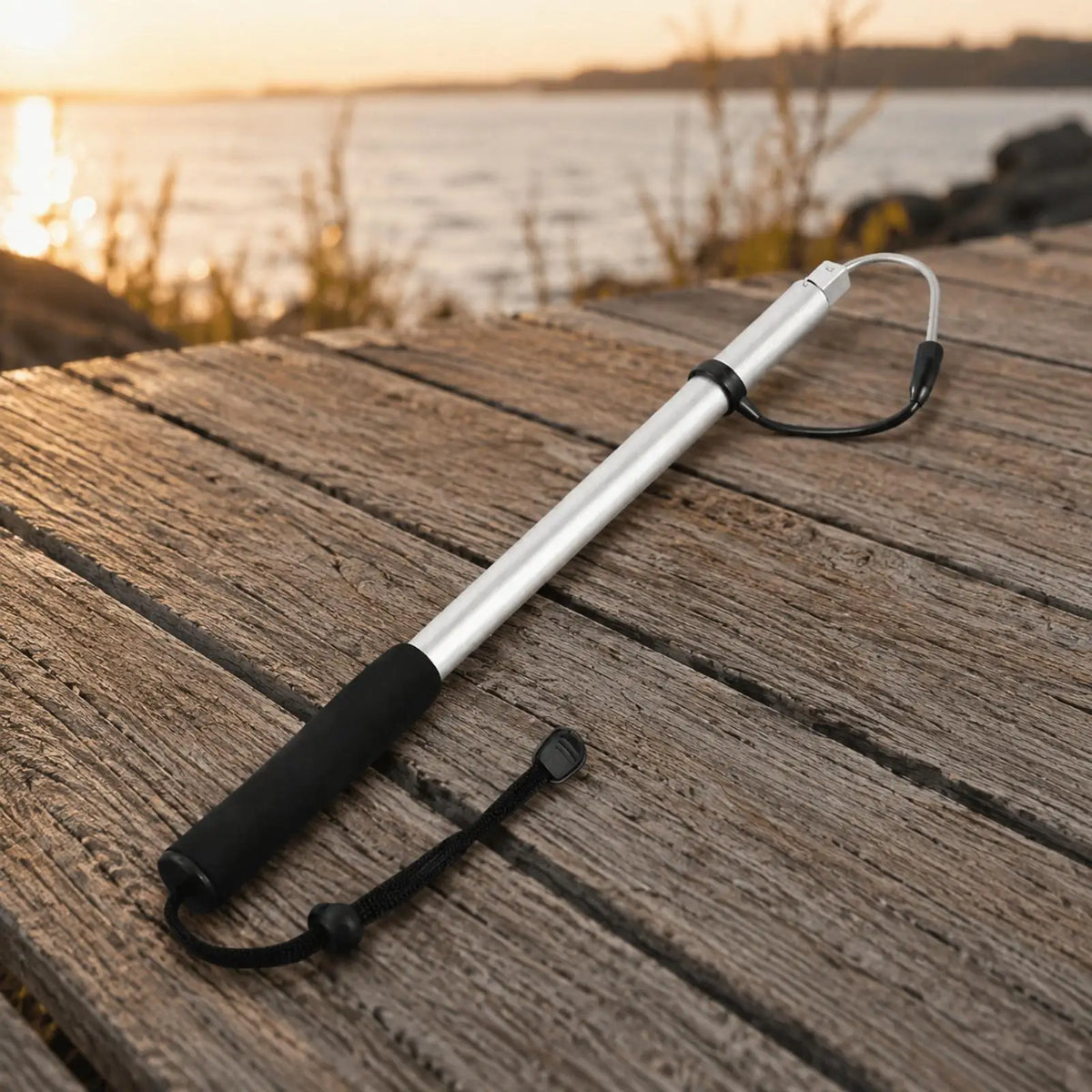 Telescopic Aluminum Alloy Fishing Gaff – Portable Fish Hook Fishing Gaff Tool PLUSH