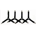Bed Sheet Corner Clips & Mattress Straps – 4pcs Set Sheet Corner Clips PLUSH Black 4Pcs