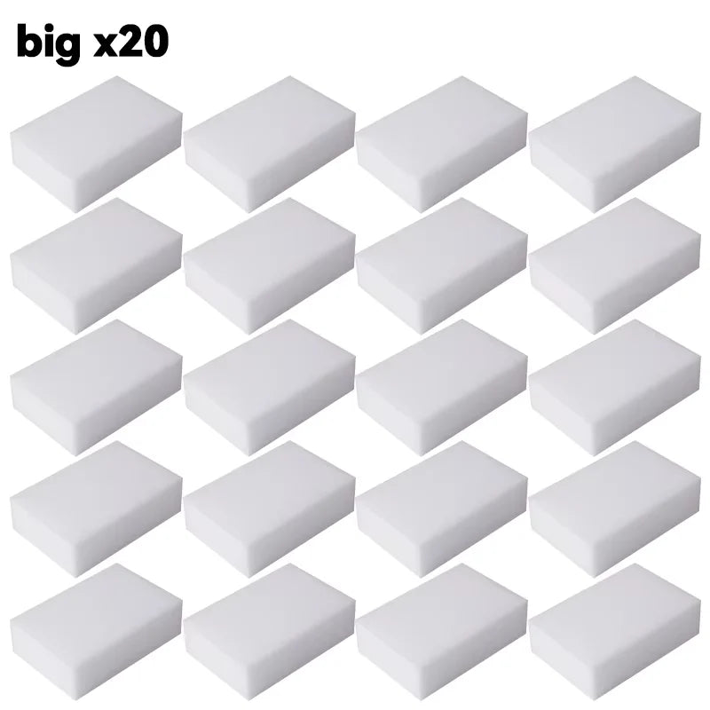 Melamine Magic Eraser Sponges – Kitchen & Bathroom Cleaner Cleaning Sponge PLUSH big 20