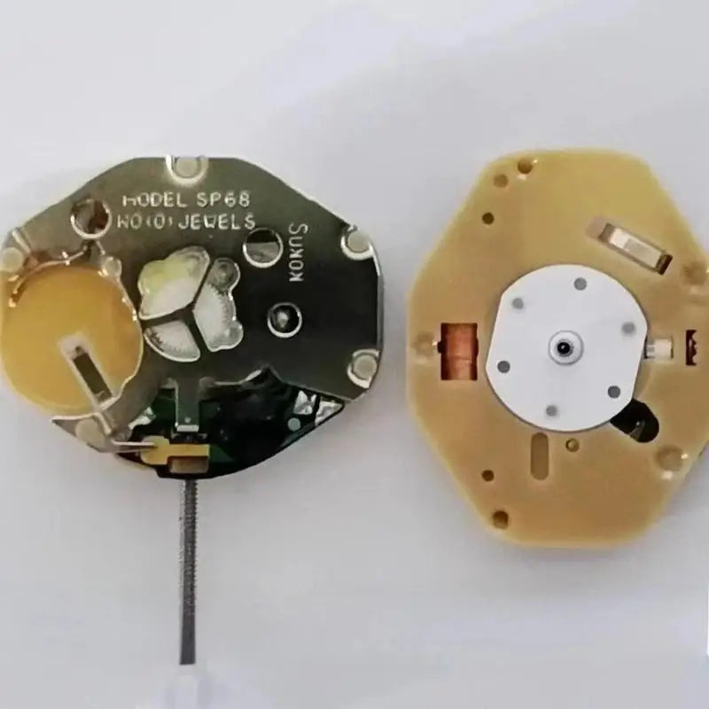 SP68 Quartz Watch Movement Sweep Second 3-Hand No-Date 1/3pcs Watch Movement Parts PLUSH