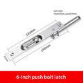Stainless Steel Flush Bolt Security Lock – Multiple Sizes Door Flush Bolt PLUSH A1