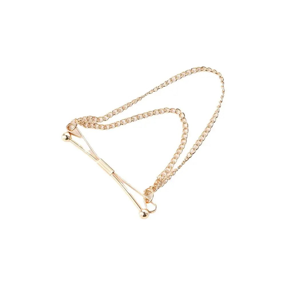 Alloy Cross Tassel Collar Clip Tie Bar for Men & Women Collar Clip PLUSH